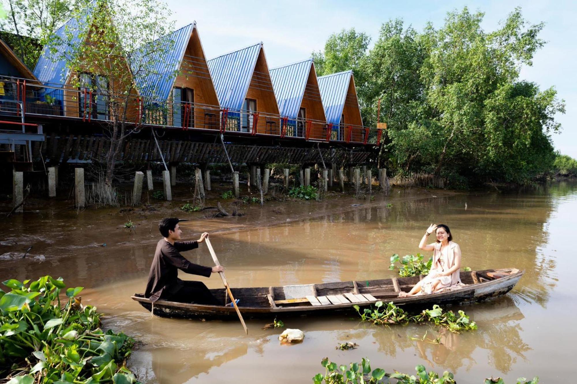 Con Phung Resort Mekong - Nature Escape With Free Boat Shuttle & Fishing Ben Tre Dış mekan fotoğraf